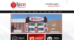 Desktop Screenshot of iskoniskiyafetleri.com