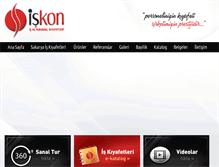 Tablet Screenshot of iskoniskiyafetleri.com